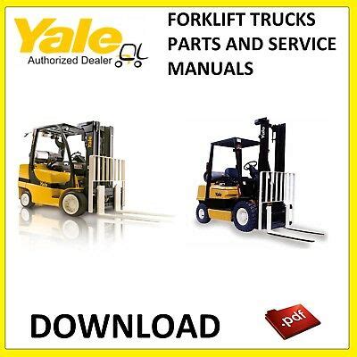 Yale C857 Mo20 Low Level Order Picker Parts Manual