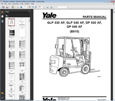 Yale Forklift Wiring Schematic For Glp 50