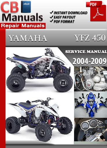 Yamaha 2004 2009 Yfz 450 Service Repair Manual Pdf Download And Owners Manual