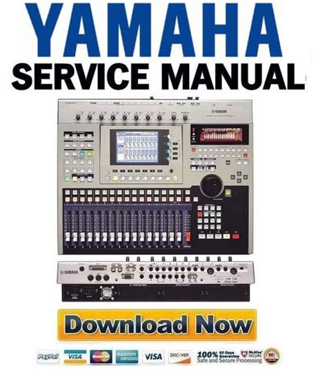 Yamaha Aw4416 Professional Audio Workstation Service Manual Repair Guide