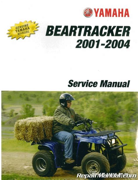 Yamaha Bear Tracker Yfm250 Workshop Repair Manual