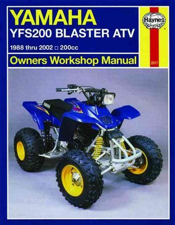 Yamaha Blaster Yfs200p 1988 2006 Service Repair Manual