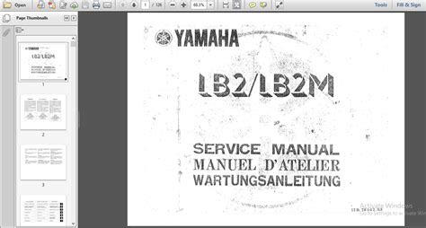 Yamaha Chappy Moped Lb2 Lb2m Complete Workshop Repair Manual