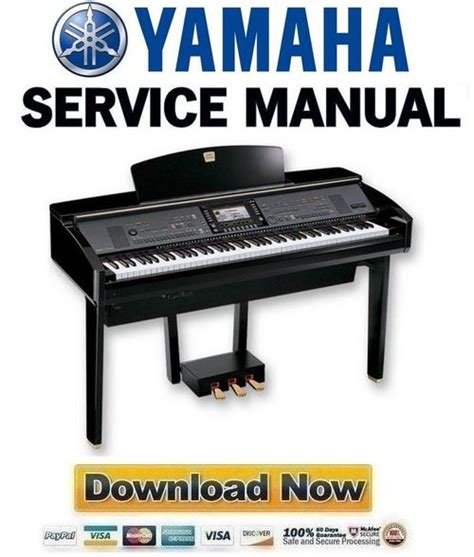 Yamaha Clavinova Cvp 309 309pe 309pm Piano Service Manual Repair Guide