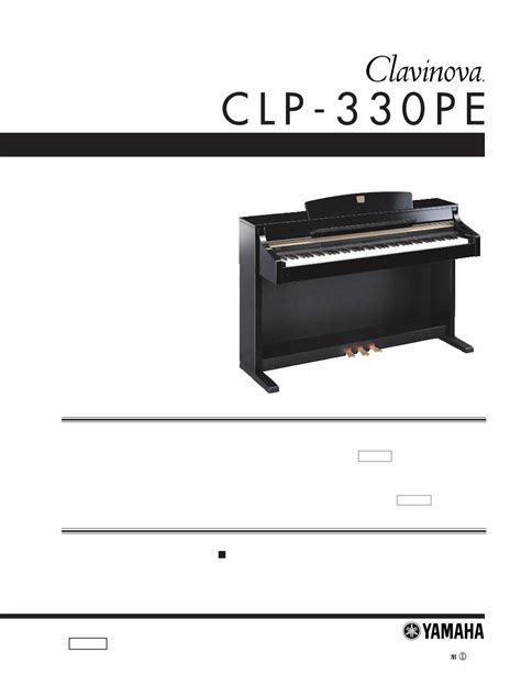 Yamaha Clp 330 Clp 330m Clp330 Complete Service Manual