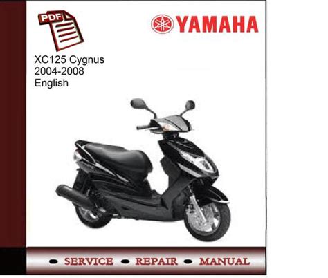 Yamaha cygnus 125 service manual pdf
