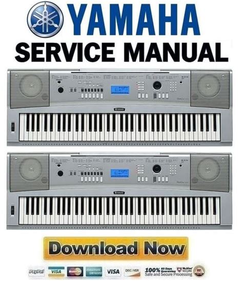 Yamaha Dgx 230 Ypg 235 Keyboard Service Manual Repair Guide