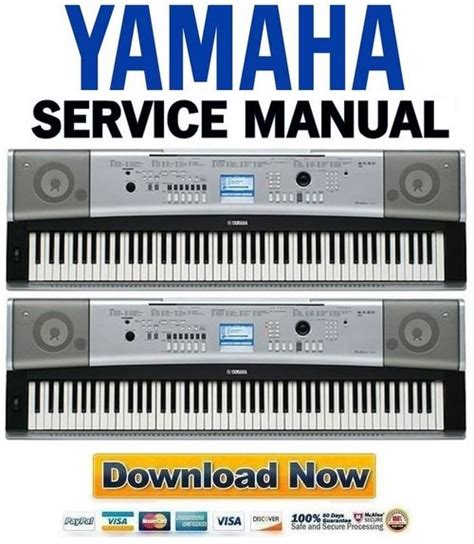 Yamaha Dgx 530 Ypg 535 Keyboard Service Manual Repair Guide