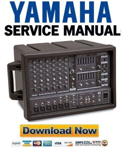 Yamaha Emx68s Emx88s Mixer Service Manual Repair Guide