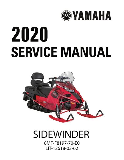 Yamaha Et340tg Ec340g Snowmobile Workshop Service Repair Manual Download