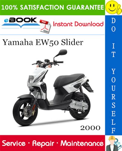 Yamaha Ew50 Slider Service Repair Manual 2000 2002 Download