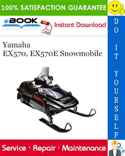 Yamaha Ex570 Ex570e Snowmobile Service Repair Manual Download