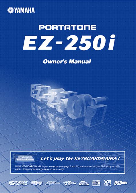 Yamaha Ez 250i Keyboard Service Manual Repair Guide