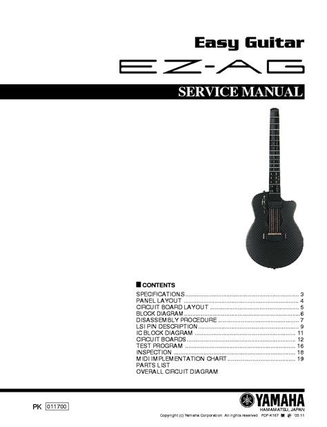 Yamaha Ez Ag Service Manual Repair Guide