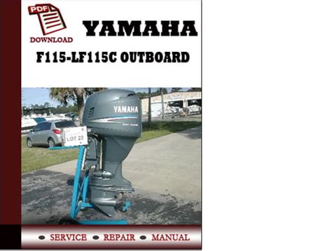 Yamaha F115 Jet Outboard Service Repair Manual Pid Range 68v 10668271124465 Mfg April 1 2006 May 31 2011