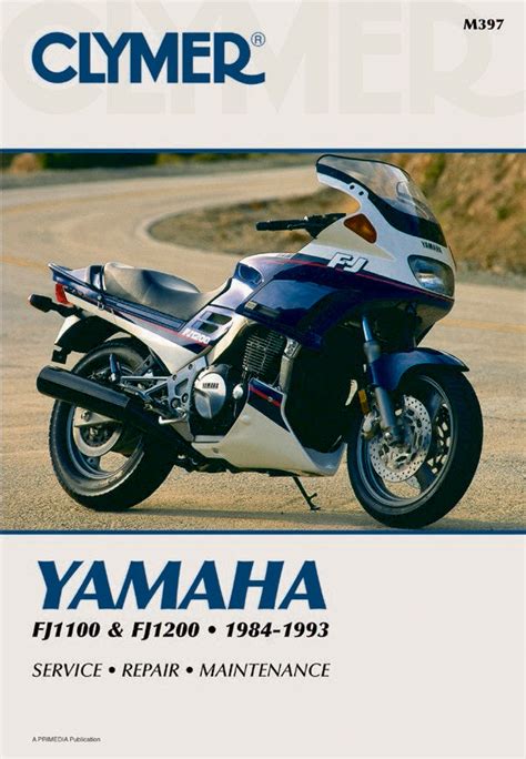 Yamaha Fj 1100 1200 1984 1993 Service Repair Manual