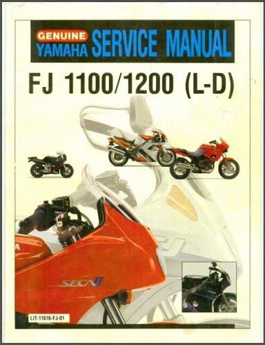 Yamaha Fj 1100 Fj 1200 L D Full Service Repair Manual