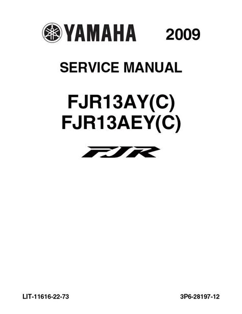 Yamaha Fj1300 Full Service Repair Manual 2009 2012