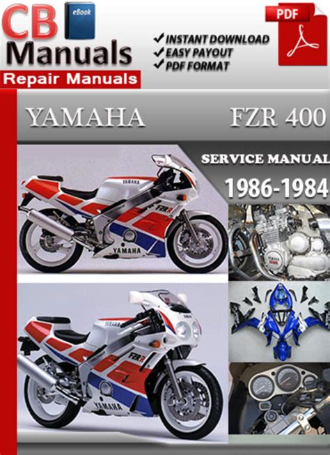 Yamaha Fzr 400 Fazer Full Service Repair Manual 1986 1990