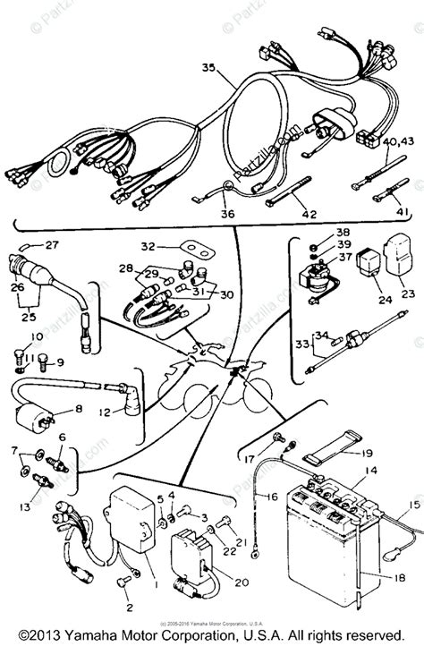 Yamaha Ignition Switch Wiring Diagram 1991 225