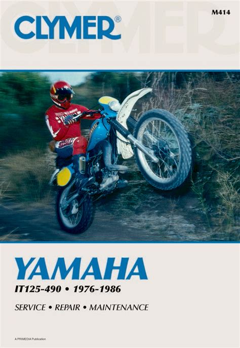 Yamaha It200 It200l Full Service Repair Manual 1984 Onwards