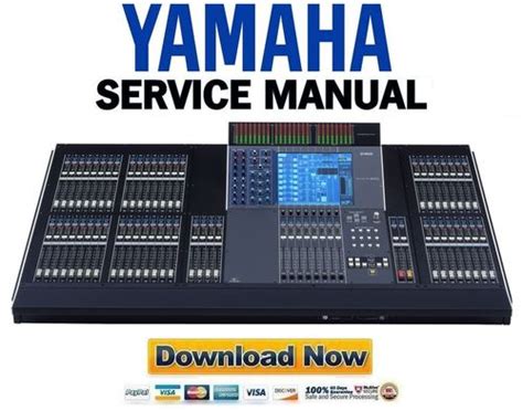 Yamaha M7cl 32 M7cl 48 Digital Mixing Console Service Manual