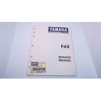 Yamaha Marine F4x Factory Service Repair Manual