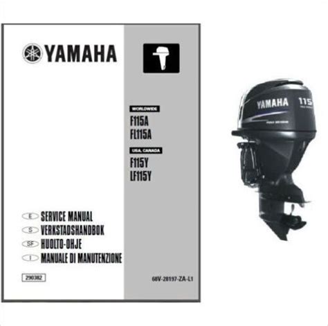 Yamaha Outboard 1997 2009 All F115 Lf115 Model Repair Manual