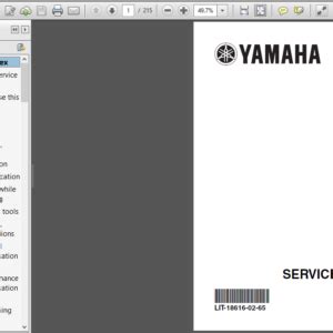 Yamaha Outboard 40c 50c 40tlrd 50tlrd Factory Service Repair Workshop Manual Instant Download