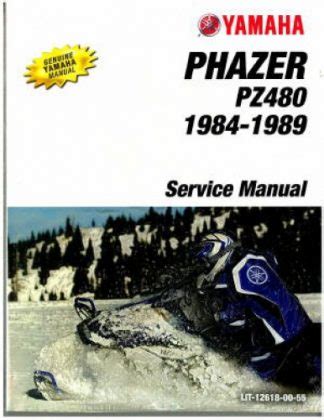 Yamaha Phazer 480 Pz480 Series Snowmobile Full Service Repair Manual 1984 1989