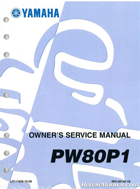 Yamaha Pw80 Service Repair Manual 2001 2002 2003 2004 2005 2006 Multi