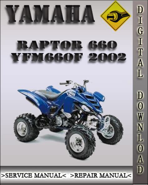 Yamaha Raptor 660 2001 Factory Service Repair Manual