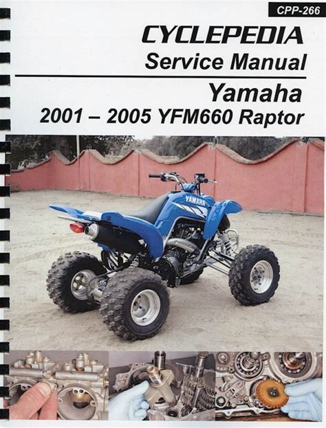 Yamaha Raptor 660 Service Repair Workshop Manual 2001 2005