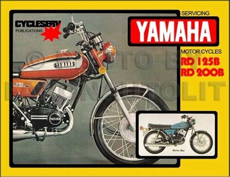 Yamaha Rd200 Replacement Parts Manual 1976