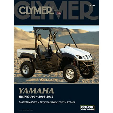 Yamaha Rhino 700 Yxr700 Service Repair Workshop Manual 2008 2010