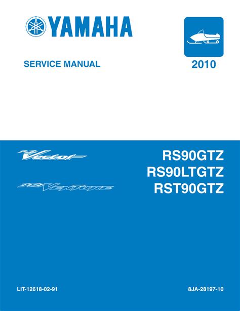 Yamaha Rs Vector Gt Ltx Ltx Gt Service Manual