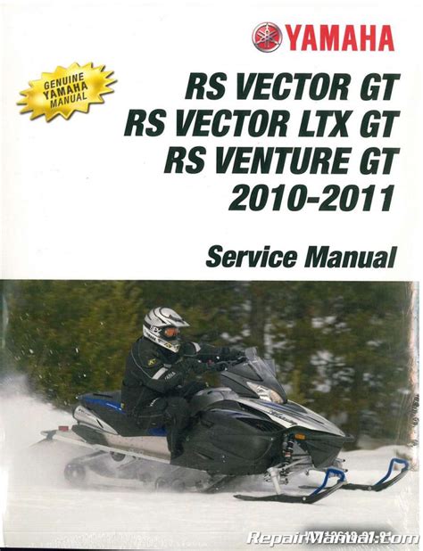 Yamaha Rs Vector Rs Venture Rs90 Snowmobile Full Service Repair Manual 2010 2011