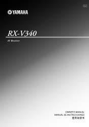 Yamaha Rx V340 Rx V340rds Service Manual Download