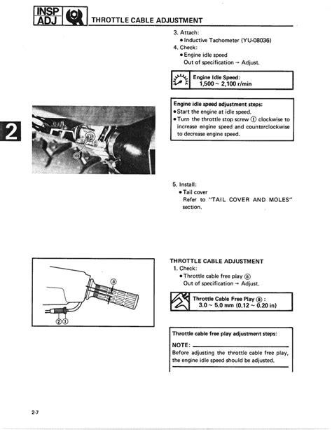 Yamaha Sh50 1990 Factory Service Repair Manual