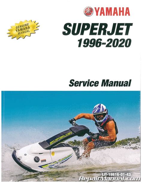 Yamaha Superjet Sj700 Service Repair Workshop Manual 96 06