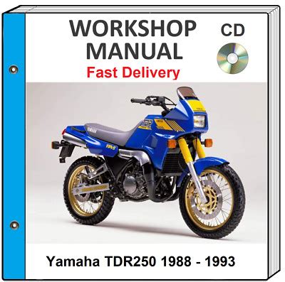 Yamaha Tdr240 Tdr250 Complete Workshop Repair Manual 1988 1993