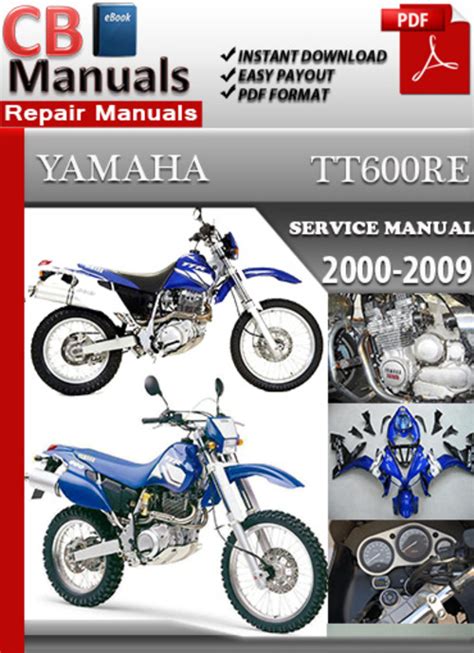 Yamaha Tt 600 Re 2000 2009 Online Service Repair Manual