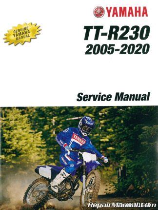 Yamaha Tt R230 Ttr230 Service Repair Manual Pdf 2005 2009