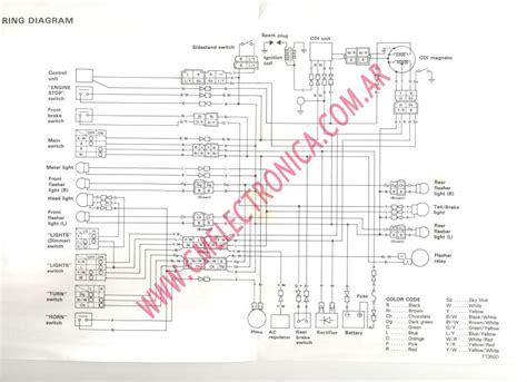 Yamaha Tt350 Wiring Diagram