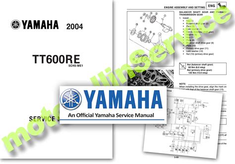 Yamaha Tt600 Tt600re 2003 2007 Repair Service Manual Pdf