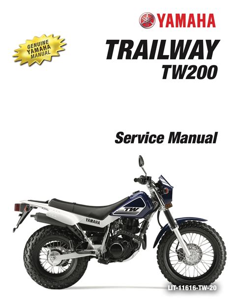 Yamaha Tw200 Trailway Pdf Service Repair Workshop Manual