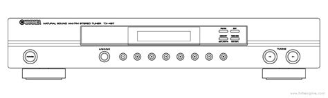 Yamaha Tx 497 Am Fm Stereo Tuner Service Manual Download