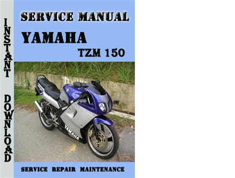 Yamaha Tzm 150 Workshop Service Repair Manual Pdf Download