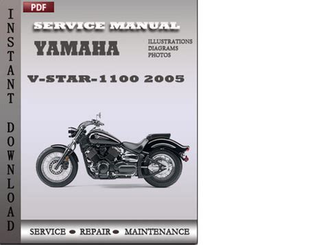 Yamaha V Star 1100 2000 Factory Service Repair Manual Download