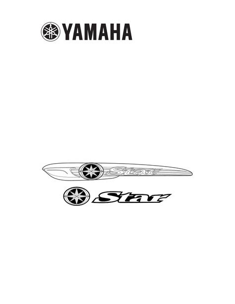 Yamaha V Star 1300 Tourer Stryker Xvs13 Service Repair Pdf Manual 2011 2013